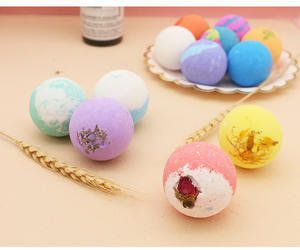 OEM Natural Bath <b>Bomb</b> With Essential Oils&Dried <b>Flowers</b> <b>Gift</b> <b>Set</b>-12 Fizzy Ball Bubble Spa Birthday Mothers day <b>Gifts</b> Girls Wife - Product Image 5