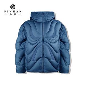 Chaqueta de Invierno Gruesa de Alta Calidad de Marca de Diseñador, Chaqueta Acolchada con Plumas de Pato, Costuras a Mano, Chaqueta de Invierno Gruesa para Hombre - Product Image 2