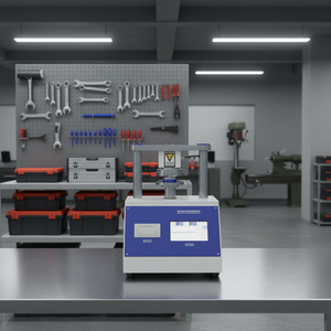 בודק לחיצת קצה נייר וקרטון עם מסך מגע, בודק חוזק ריסוק טבעות, בודק ריסוק נייר, בודק ריסוק קצה טבעות - Product Image 6