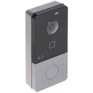 DS-KV6124-WBE1 HIK 4MP Résolution supérieure 150 °   Interphone vidéo avec angle de vue, station de porte de villa avec contrôle de verrouillage double et PoE - Product Image 1