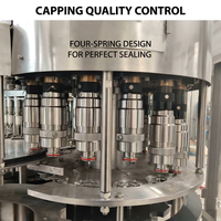 Machine de remplissage et de bouchage entièrement automatique pour crème visage, sérum, essence, soin de la peau, flacon en verre, cosmétique