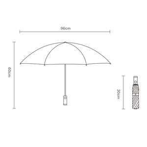 <span class=keywords><strong>Parapluie</strong></span> pliant automatique à pois, poignée créative en forme de sucette, protection UV, coupe-vent, logo personnalisé, <span class=keywords><strong>parapluie</strong></span> de pluie, paraguas - Product Image 6