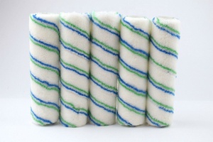 <span class=keywords><strong>Rouleau</strong></span> décoratif <span class=keywords><strong>professionnel</strong></span> en microfibre, 5 pièces, 9 pouces, avec brosse, pour <span class=keywords><strong>peinture</strong></span> murale - Product Image 6