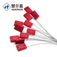 HUIERDUN HED-CS103 Aluminium-Sicherheitskabelsiegel für Container und Anhänger - 23-25cm Länge