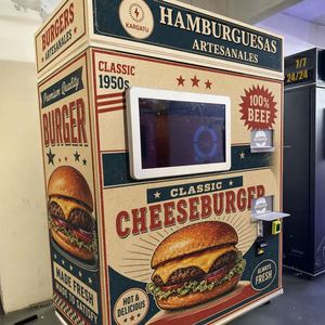 Máquina Expendedora de Hamburguesas Comercial para Restaurantes, Gasolineras y Puestos de Comida, Máquina Expendedora de Hamburguesas Robótica de Autoservicio las 24 Horas - Product Image 1