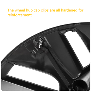 Enjoliveurs de roue de 19 pouces pour Tesla Model Y, protection intégrale des bords, style aérodynamique ABS noir - Product Image 2