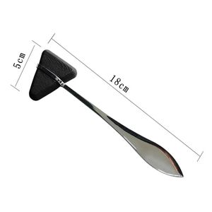 ค้อนนวดสามเหลี่ยมแบบใช้มือ ค้อนตรวจวินิจฉัย ค้อนผ่อนคลาย ทำจากโลหะ - Product Image 4