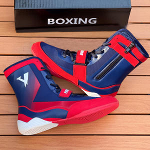 Chaussures <span class=keywords><strong>de</strong></span> combat <span class=keywords><strong>de</strong></span> lutte et <span class=keywords><strong>de</strong></span> <span class=keywords><strong>boxe</strong></span> pour hommes à tige haute avec fermeture éclair, 21 cm, entraînement <span class=keywords><strong>de</strong></span> combat Sanda, chaussures d'hiver, OEM ODM, chaussures personnalisées - Product Image 5