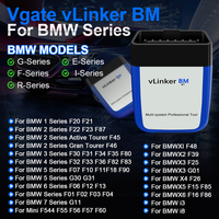 Escáner OBD2 Vgate VLinker BM ELM327 para Android/iOS 4.0/WiFi, Herramienta de Diagnóstico Automotriz Compatible