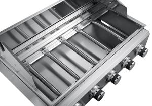 Barbecue extérieur à gaz intégré à 2 3 4 5 brûleurs Vente en gros au détail Bas quantité minimale de commande Personnalisé Cuisinière à gaz Four Barbecue Grill - Product Image 4