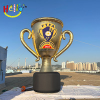 Modèle gonflable de parade de championnat personnalisé, trophée gonflable géant réaliste pour la publicité