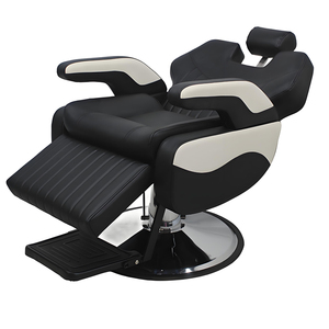 Salon mobilya berber koltuğu siyah Salon mobilya Styling kuaför erkek büyük ağır pompa ile hidrolik kesme sandalye - Product Image 5
