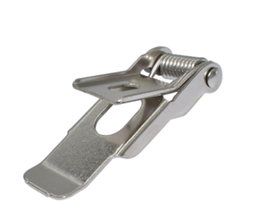 Clip a Molla in Metallo Piatto con 5 Fori in Acciaio Nichelato-Zinco per Fissaggio Illuminazione Incassata, 40 lb - Product Image 2