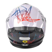 Casque de moto tout-terrain de course intégral certifié DOT, taille XL, protection pour la conduite à moto