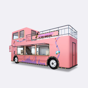 Mobile Food Trailer Custom Kitchen For Pizza Burger Coffee Ice Cream <b>BBQ</b> Street Business - Product Image 4