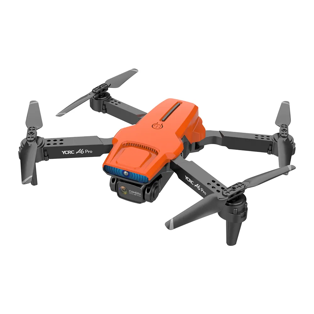 2022 Hotsale UAV A6 pro Drone 4K Dual Camera 2.4G Wifi FPV Obstacle Avoidance Quadcopter mini drones A6