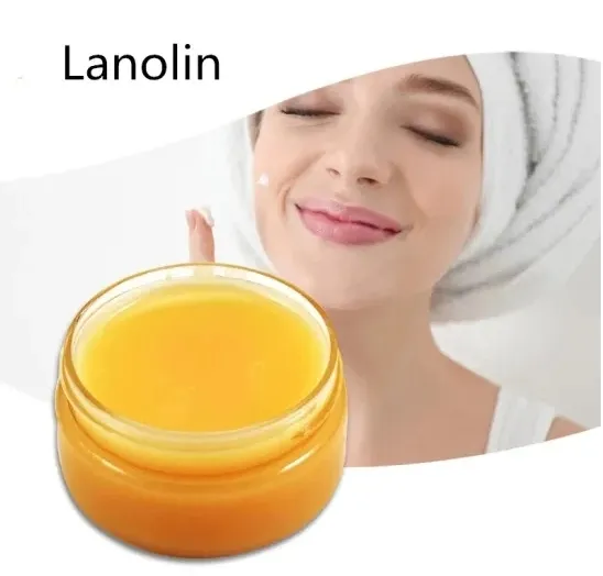 Stock del produttore di alta qualità del grado cosmetico lanolina anidra CAS n. 8006