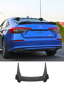 Déflecteur de toit Welta en ABS de haute qualité, aileron arrière supérieur, composant extérieur de style et de modification pour Honda Civic 11e génération 2022 - Product Image 5