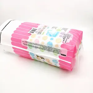 Special New Products PE Film Heat Seal Baby Diaper Plastic Packaging Bag