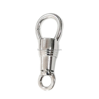 Fermoir à ressort rotatif à 360 degrés en acier inoxydable en forme de goutte d'eau pour collier amulette thaïlandaise, accessoires de bijoux DIY