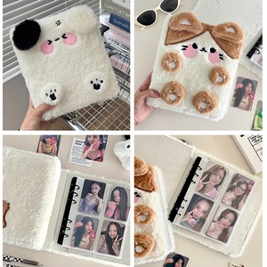 Reliure A6 pour cartes <span class=keywords><strong>photo</strong></span>, <span class=keywords><strong>album</strong></span> <span class=keywords><strong>photo</strong></span> Kpop Idol, collection de photocards, livre kawaii, peluche, cahier d'école, papeterie - Product Image 6
