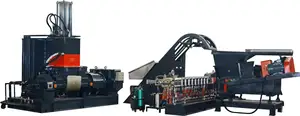 Carbon Black Granulation Machine Kneader Single Screw Extruder Production Line