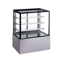 Nouvelle Vitrine Réfrigérée 4 Niveaux en Acier Inoxydable pour Pains et Pâtisseries avec Refroidisseur à Air pour Équipement de Boulangerie