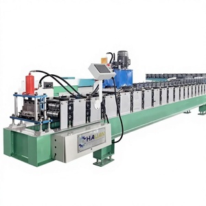 Machine de formage automatique silencieuse avec contrôle PLC et roulement pour plaque de fixation de plafond de bureau - Product Image 1
