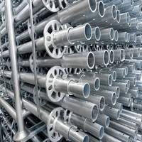 Sistema de Andamios de Acero Galvanizado en Caliente de Alta Resistencia para Construcción, Tipo Layher Ringlock, Venta al Por Mayor de Materiales de Construcción