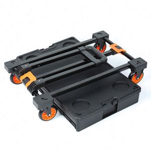 Chariot de courses pliable multifonctionnel Tianyu T750R avec plateforme et roues en PU de 4 pouces pour une utilisation en intérieur/extérieur - Product Image 4
