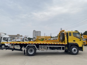 <span class=keywords><strong>Camion</strong></span> de dépannage à plateau Foton Auman D 4x2 220HP 18 tonnes avec basculement hydraulique, grue optionnelle pour le sauvetage routier (un ou deux grueurs) - Product Image 4