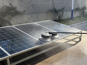 Photovoltaic Cleaning Equipment Factory Outlet Water Powered Solar Panel Cleaning <b>Brush</b> With High Pressure Cleaning Machine - Product Image 2
