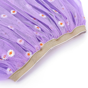 Tutus de Ballet con Bordado de Margaritas para Niñas, Falda de Tul para <span class=keywords><strong>Princesas</strong></span> Pequeñas - Product Image 3
