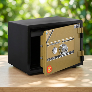 Yunos <b>Safe</b> YNS-35C <b>safe</b> with mechanical key <b>lock</b> anti-copy compact and modern design suitable for families hotels and offices - Product Image 4