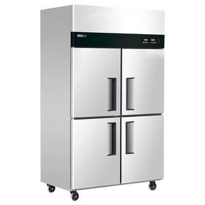 מקרר מקפיא בעל קיבולת גדולה מסחרית עם דלת כפולה אמריקאי סִגְנוֹן מקררי נירוסטה - Product Image 2