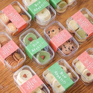 Boîte à tiramisu, mousse au lait, gâteau aux fruits et aux flocons de bois, dessert occidental, dessert tendance, boîte à tiramisu transparente, boîte d'emballage - Product Image 3