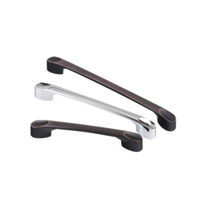 Venta al por mayor de muebles para <span class=keywords><strong>el</strong></span> hogar moderna accesorios polaco cromo cocina manija del cajón del gabinete del armario perillas y manijas - Product Image 2