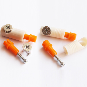 Sters Furniture Connector Four In One Plastic Easy Installation Hardware Accessories For Cabinet Shelf Support - Product Image 1