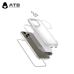 Para <span class=keywords><strong>iPhone</strong></span> 15 pro Max funda con cubierta de cámara 6 en 1 protección de teléfono 360 para <span class=keywords><strong>iPhone</strong></span> Screen Protection Set - Product Image 6