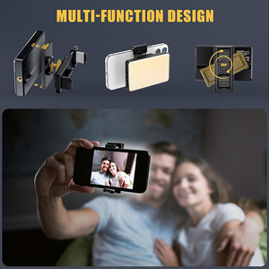 120 LED haute puissance Rechargeable Selfie lumière avant et arrière Clip pour téléphone <span class=keywords><strong>Tiktok</strong></span> Vlog accessoires de téléphone portable - Product Image 4