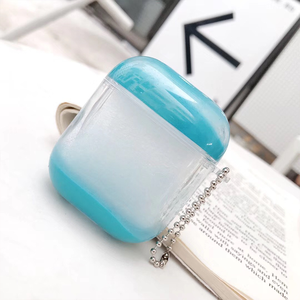 Funda Brillante Antigolpes para Auriculares <span class=keywords><strong>AirPods</strong></span> <span class=keywords><strong>Pro</strong></span> 3 2 1, Diseño con Purpurina, con Llavero, Superventas 2026 - Product Image 6