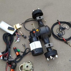 Camion semi-remorque, mini-voiture à trois différentiels, pistes avec moteur électrique arrière de 2 kW pour karting - Product Image 1