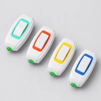Interrupteur à levier double tête en laiton ABS blanc, bouton-poussoir 6A IP21 220V/110V, interrupteur de câblage pour petits appareils électroménagers