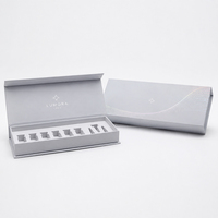 Boîte cadeau en papier rigide magnétique personnalisée de luxe avec logo imprimé pour les fournisseurs d'emballages de produits cosmétiques à base de peptides pour les soins de la peau