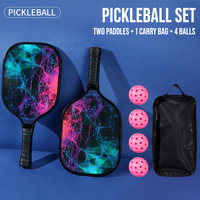 Vente directe usine transfrontalière de raquettes de pickleball de haute qualité en peuplier pour sports de plein air, 775g, 40x20x5cm