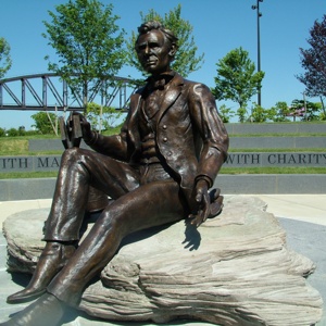 Escultura Metálica Conmemorativa Personalizada de Gran Tamaño para Exteriores, <span class=keywords><strong>Estatua</strong></span> de Abraham <span class=keywords><strong>Lincoln</strong></span> de Latón y Bronce para Parque - Product Image 6