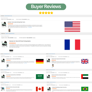 เครื่องพิมพ์ Erasmart 30 ซม. เครื่องพิมพ์มินิแบบถ่ายโอนความร้อน DTF เครื่องพิมพ์ดิจิทัล A3 1390 XP600 เครื่องพิมพ์อิงค์เจ็ท DTF สำหรับเสื้อยืด - Product Image 3