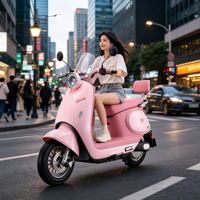 Magnifique Véhicule Électrique pour Adultes avec Batterie Grande Capacité, Scooter Urbain Élégant