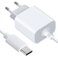 Cargador USB-C de Pared Mini para la UE, 100-250 V, 30 W, con Cable Tipo C para Smartphone, Laptop, iPhone, Apple, MacBook Pro