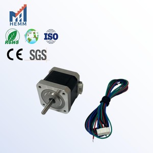 Motore <span class=keywords><strong>Stepper</strong></span> Ibrido a Ciclo Chiuso Ultra-Compatto HEMM <span class=keywords><strong>NEMA</strong></span> <span class=keywords><strong>17</strong></span>, 3.9V 1.3A 0.45Nm, Bifase, Modello HEM-17D4002, Adatto per Applicazioni Embedded - Product Image 1